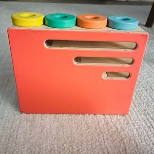 Lovevery Count and Slide Ring Chute Wooden Toy - Montessori Learning The Realist